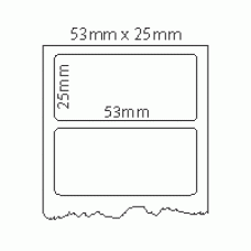 717 - Label Size 53mm x 25mm - 1 label across