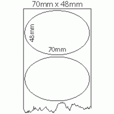 733 - Label Size 70mm x 48mm - 1 labels across