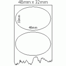 734 - Label Size 48mm x 32mm - 1 labels across